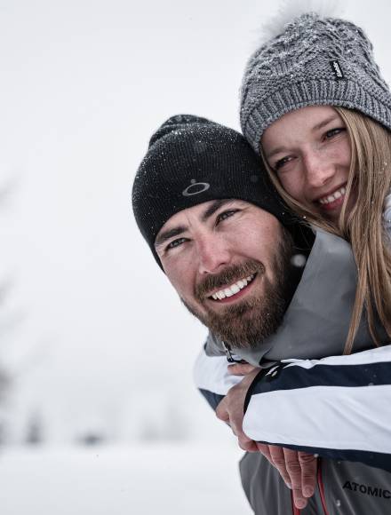 Paarzeit im Winter am Achensee