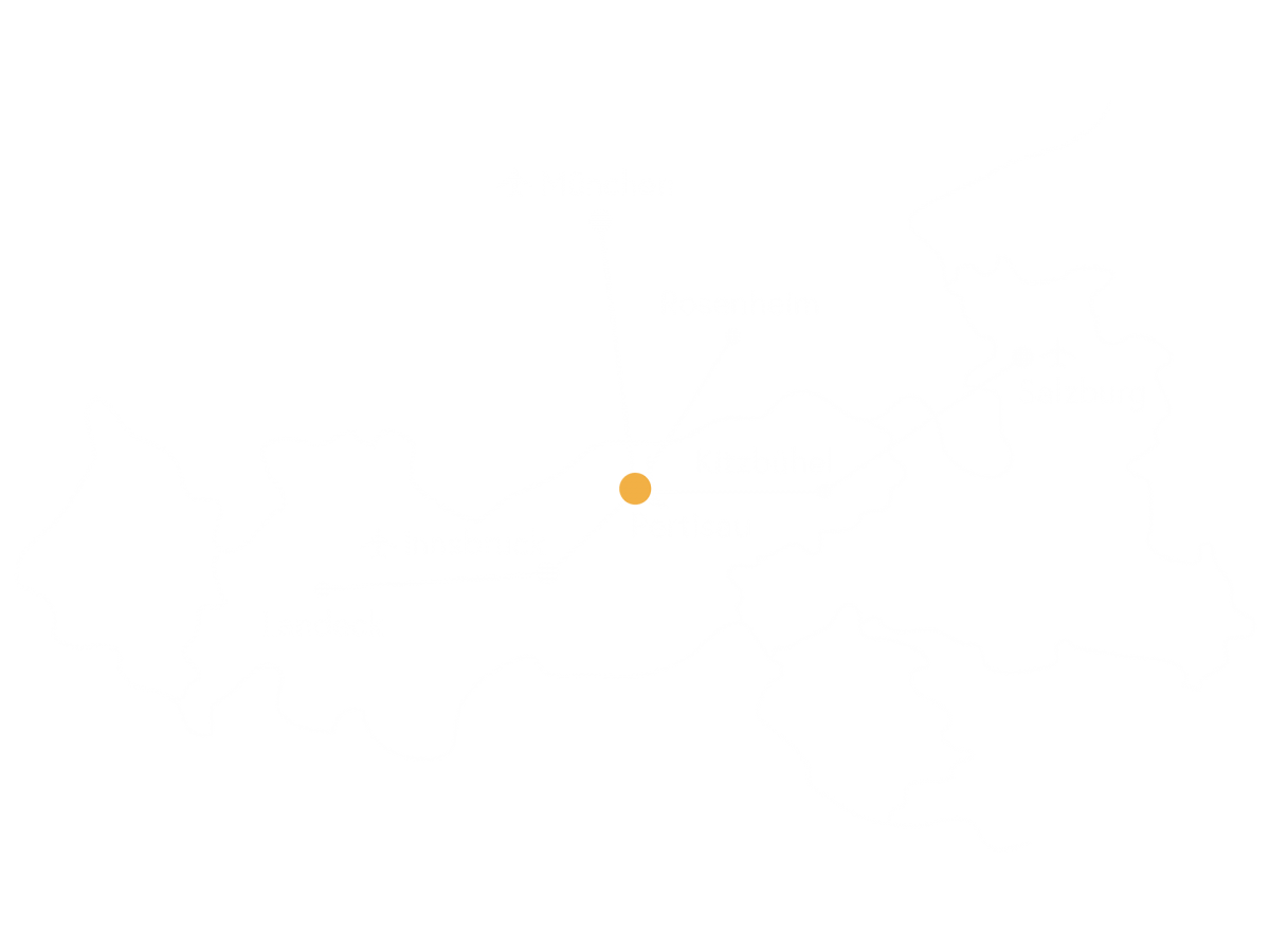 Karte Österreich Hotel Entners am See