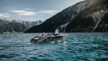 Ausflug mit dem E-Boot auf dem Achensee