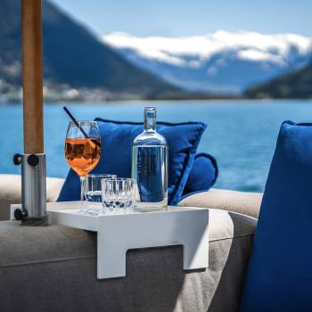 erfrischende Drinks in Entners Strandbar am Achensee