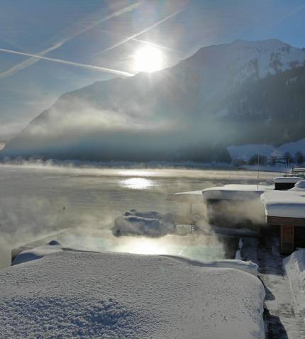 Infinity-Pool am Achensee