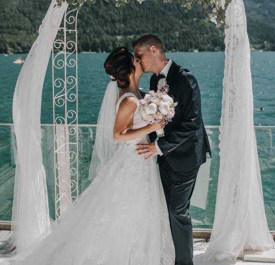 Hochzeitspaar am Achensee